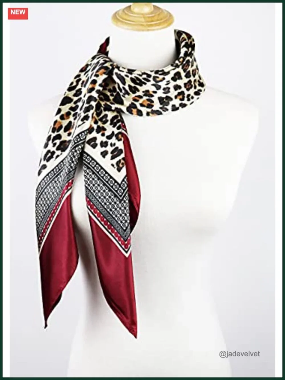 Satin Head Scarf for Women Silk Like 35x35 Hair Wrap Bandana Neck Scarf